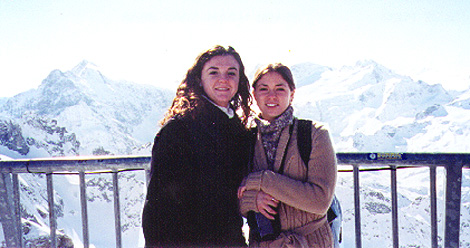Photo: Students at Mount Titlis