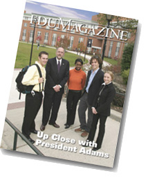 IMAGE: Magazine Cover, Up Close with President Adams